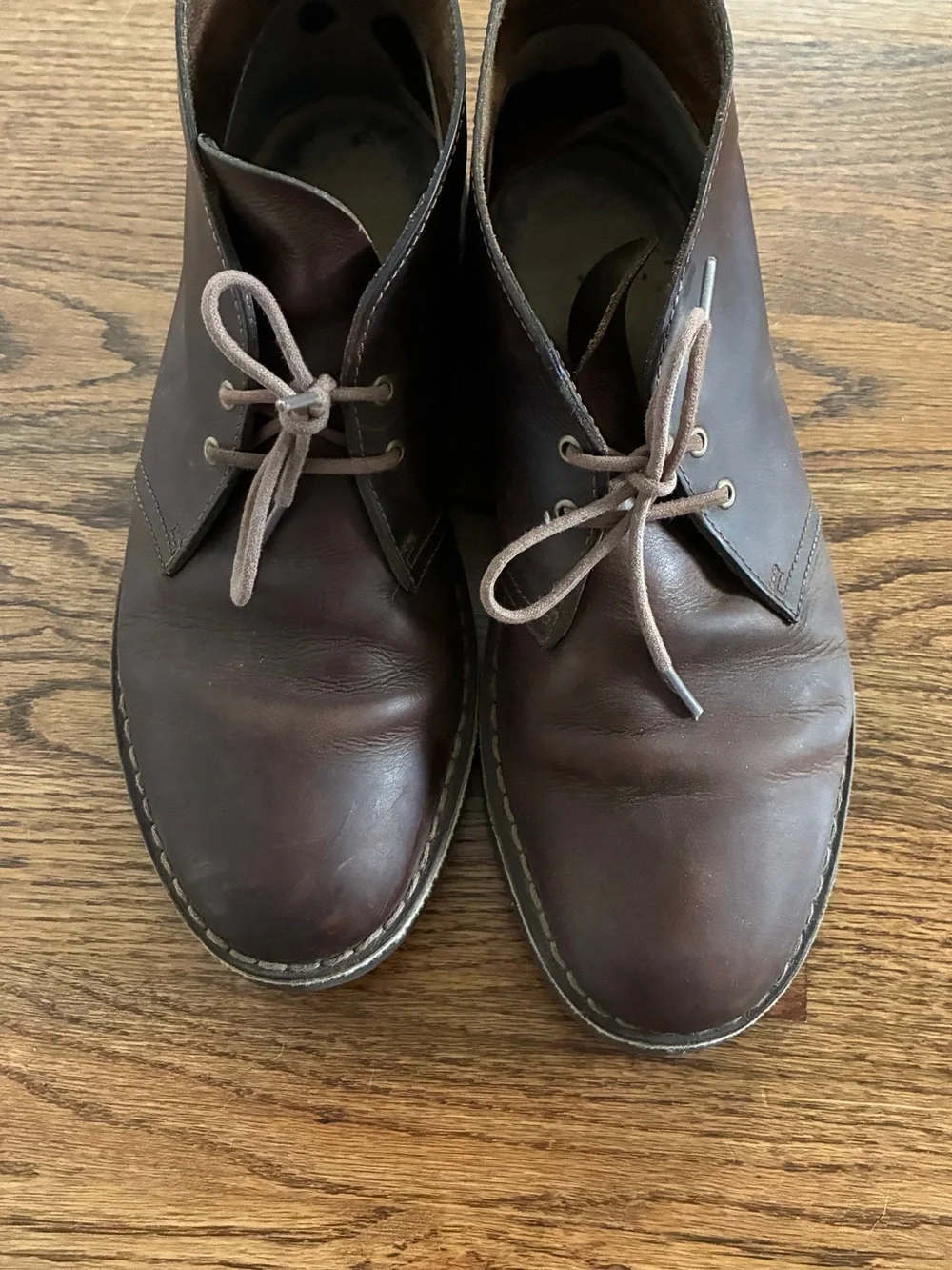 Clarks classic brown